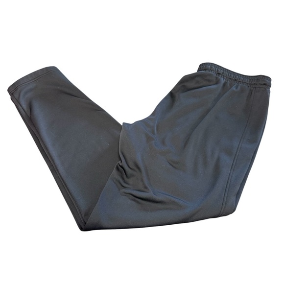 Under Armour loose cold gear Black Lounge Pants size large has pockets - Picture 1 of 7